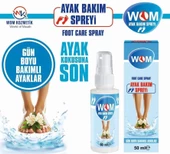 WOM AYAK BAKIM SPREYİ 50 ML - 1