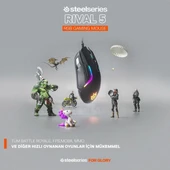 SteelSeries Rival 5 RGB Optik Kablolu Oyuncu Mouse - 4