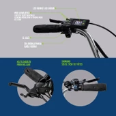 Strada E-VO Mekanik Disk 24 Jant Üç Tekerlekli Elektrikli Bisiklet - 8