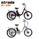 Strada E-VO Mekanik Disk 24 Jant Üç Tekerlekli Elektrikli Bisiklet - 2
