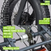 Strada E-TRIO Hidrolik Disk 20 Jant Elektrikli Üç Tekerlekli Bisiklet - 8