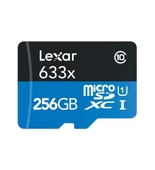 Lexar 633x 256 GB MicroSDXC Class 10 UHS-I Hafıza Kartı + Adaptör Drone Kameralar için - 2
