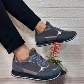 Lee Cooper 31214 Füme Renk Fuspetli Erkek Spor Ayakkabı - 4
