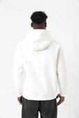 Squid Game Player 456 Beyaz Erkek 3ip Kapşonlu Sweatshirt - 4