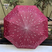 Marlux 711  Tam Otomatik Kadın Şemsiye Bordo thumbnail 5