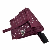 Marlux 711  Tam Otomatik Kadın Şemsiye Bordo thumbnail 1