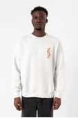 Sarı Kırmızı Dna Beyaz Erkek 2ip Sweatshirt - 1
