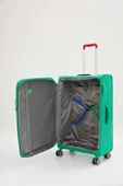 Benetton Trolley Valiz Yeşil Büyük Boy 14BNT2200-01-YŞL - 4