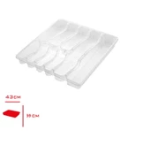 Merdem Kaşıklık Şeffaf Jumbo MRD405 - 2