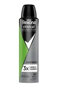 Rexona Clinical Protection Kadın Erkek Shower Clean Active Fresh 150 ml - 3