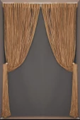 İP MODEL GOLD RENK İP PERDE 190 Cm En 280 cm Boy  2 mm şeritler halinde hazır ip perde - 7
