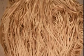 İP MODEL GOLD RENK İP PERDE 190 Cm En 280 cm Boy  2 mm şeritler halinde hazır ip perde - 1