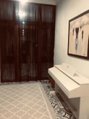 İP MODEL KAHVERENGİ RENK İP PERDE 180 Cm En 280 cm Boy  2 mm şeritler halinde hazır ip perde thumbnail 5