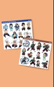 Tanjiro Kamado-Inosuke Hashibira -Demon Slayer-2li çıkartma-etiket-süsleme-hediye thumbnail 2
