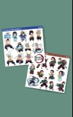 Tanjiro Kamado-Inosuke Hashibira -Demon Slayer-2li çıkartma-etiket-süsleme-hediye thumbnail 1
