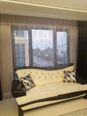 İP MODEL KREM RENK İP PERDE 180 Cm En 280 cm Boy  2 mm şeritler halinde hazır ip perde thumbnail 9