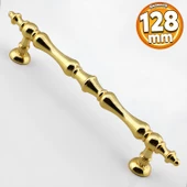 Nilay Gold Metal Kulp 128 mm- 12.8 cm Mobilya Çekmece Mutfak Dolabı Dolap Kulpları Kulbu Kulpu Altın thumbnail 1