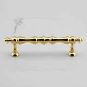 Nilay Gold Metal Kulp 96 mm-9.6 cm Mobilya Çekmece Mutfak Dolabı Dolap Kulpları Kulbu Kulpu Altın - 2