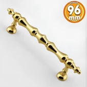 Nilay Gold Metal Kulp 96 mm-9.6 cm Mobilya Çekmece Mutfak Dolabı Dolap Kulpları Kulbu Kulpu Altın - 1