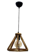 Siyah Boyalı Tekli Avize PLC-1221-AV-BSY - 1