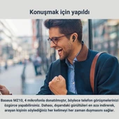 Baseus Profesyonel ANC Gürültü Engelleyici 2 Mod Kulakiçi Bluetooth Kulaklık DCLL Gaming Uyumlu - 9