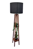 Siyah Boyalı Lambader PLC-1225-L-BSY - 1