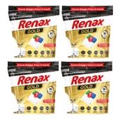 Renax Gold Bulaşık Makinesi Kapsülü Hepsi Bir Arada 30 lu x 4 Adet (120 Kapsül) - 2