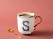 English Home Letter S Stoneware Kupa 500 Ml Renkli - 1
