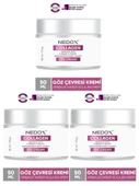 NEDOX 3 Adet Kırışıklık Karşıtı Kolajen Göz Çevresi Kremi 50 ml - 1