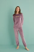 Gd Goldoremi 13164-21 Kadın Time To Shine Kadife Pijama Takım - 3