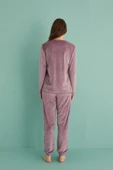 Gd Goldoremi 13164-21 Kadın Time To Shine Kadife Pijama Takım - 9