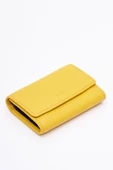 Fossil Hakiki Gerçek Deri Kadın Kartlık Cüzdan Sarı 8010 thumbnail 2