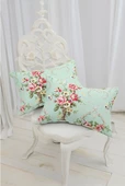 Upstyle Modern ve Şık tasarım Yastık Kılıfı Mint  50x70 Cm - 1