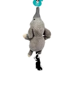 Nanbell W558 Kedi ve Köpek Peluş Oyuncak Gri - 1