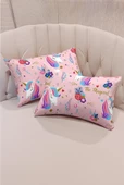Upstyle Modern ve Şık tasarım Yastık Kılıfı Pembe 50x70 Cm - 1