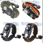 Magnezyumlu Paracord Bileklik Haki OUT-4300 - 1