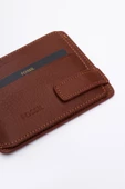 Fossil Hakiki Gerçek Deri Erkek Kartlık Cüzdan Taba 8001 thumbnail 3