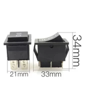 ENDER Geniş 0-1 Geniş Işıksız Anahtar (Yaylı) - 2