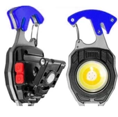 POWERDEX 10w Şarjlı Cob Ledli TYPE-C Şarjlı Çakmaklı Anahtarlık Kamp Feneri - 1