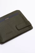 Fossil Hakiki Gerçek Deri Erkek Kartlık Cüzdan Yeşil 8001 thumbnail 3