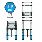 Master 13 Basamaklı Teleskopik Merdiven 3.8 Mt. 504322 - 1