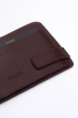 Fossil Hakiki Gerçek Deri Erkek Kartlık Cüzdan Kahverengi 8001 thumbnail 3