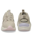 Lumberjack Dakota Pu 4Pr Kadın Kum Sneaker Ayakkabı - 5