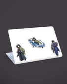 Giyu Tomioka-Shinobu Kochō -Demon Slayer-2li çıkartma-etiket-süsleme-hediye- başarı çıkartmaları thumbnail 4