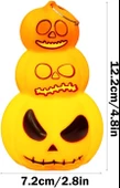 Halloween Bal Kabağı Şeklinde Led Lamba 12 cm thumbnail 5