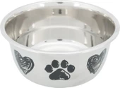 Trixie Köpek Mama ve Su Kabı Paslanmaz Çelik 1Lt 13cm - 1