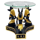 Anubis Buhurdanlık Esansiyel Yağ Brülörü Antik Mısır Firavun thumbnail 1