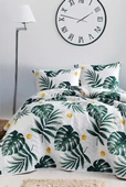Upstyle Tek Kişilik % 100 Pamuk Pike Takımı Yeşil 160 x 235 Cm - 1