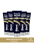 Signal White Now Gold Diş Macunu 75 ml 5 Adet - 1