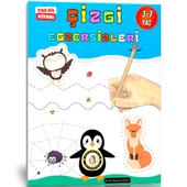 3-7 Yaş Çizgi Egzersizleri YAZ-SİL Kitabı - 1